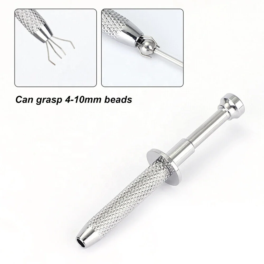4.7 Ball Grabber Piercing Surgical Hold 3mm-8mm German Stainless Steel Bead Holder Laboratory Clamps for Body Piercing