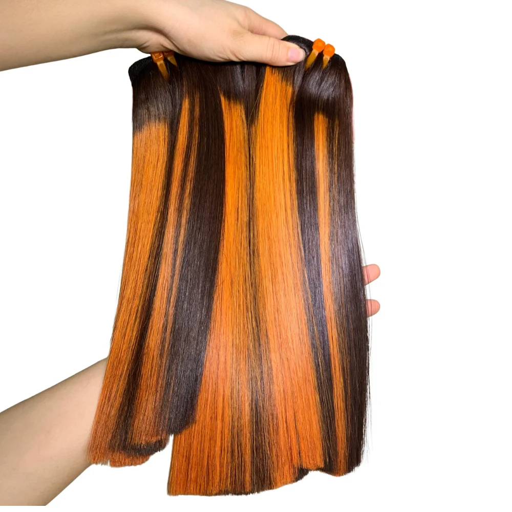 Super Double Drawn Vietnamese Virgin Human Hair,12A Grade Bone Straight Vietnam Human Hair Extension, Bundle Raw Vietnamese Hair