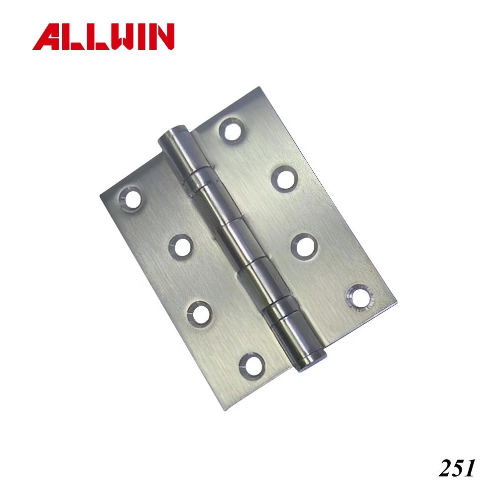 Stainless Steel Furniture Hardware Door Hinge French Design Kitchen Home Bedroom Hospital School Entry Exterior Supermarket
