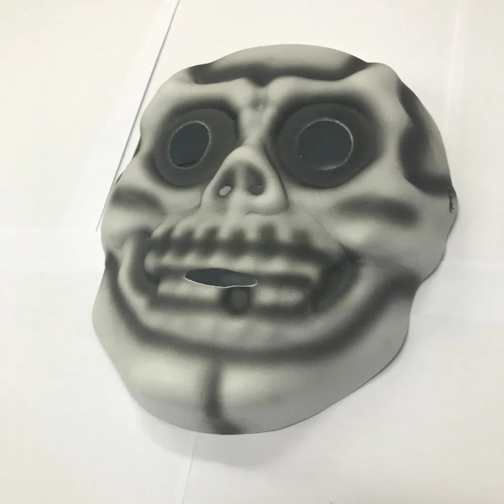 Customized design color Halloween Bone Dressing Hot Press EVA Cosplay Costume devil monster Scary Horror Prank Fun Party Mask