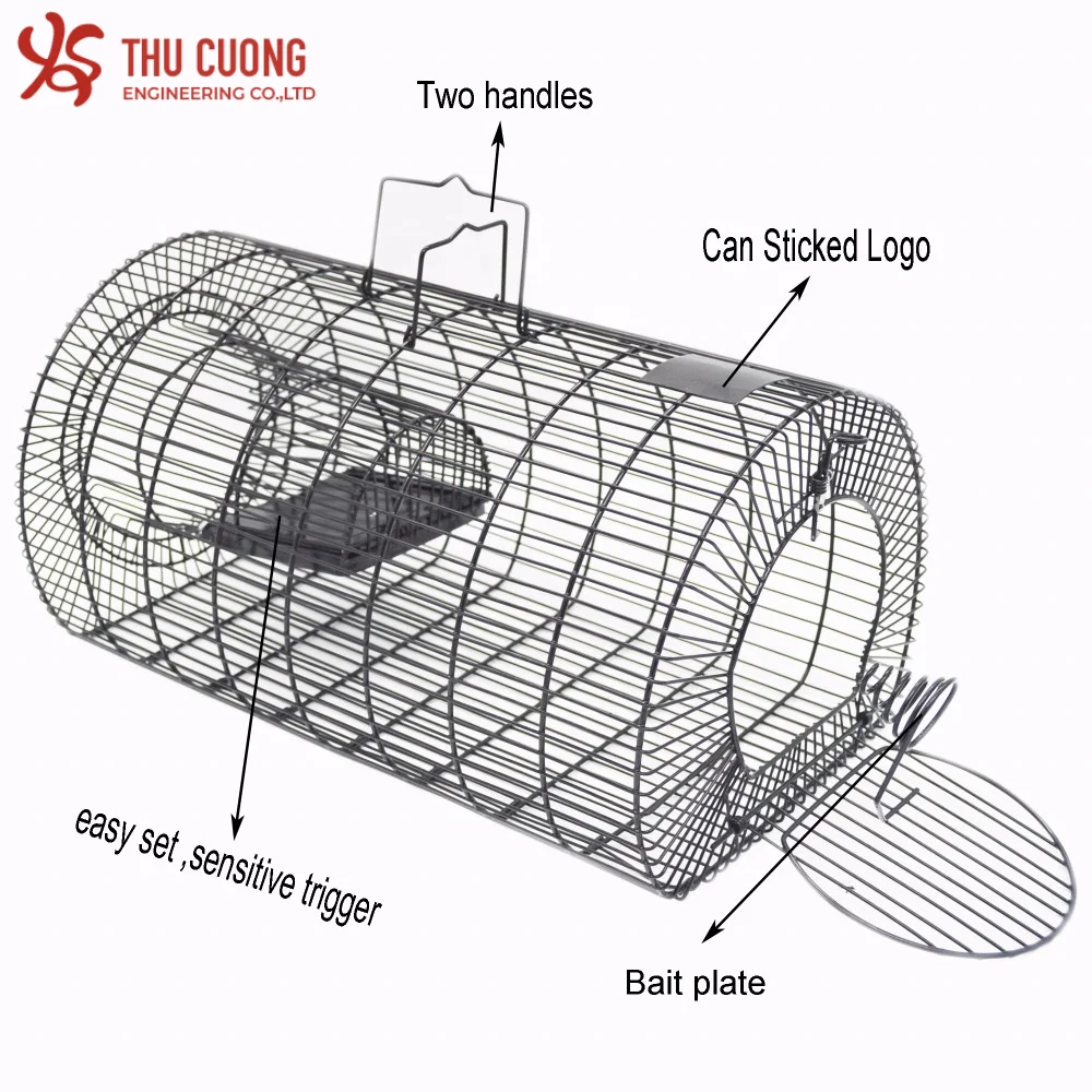 Гуманная крысиная ловушка клетка для живых животных грызунов мышей приманка борьбы с ловлением чипмунов клетка-ловушка помещений и улицы