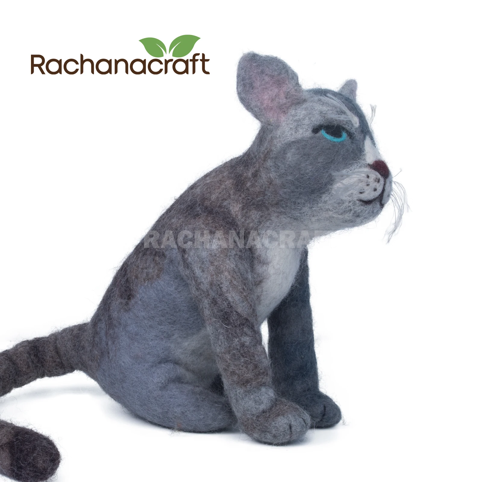 Wild Safari Animal Felt Tiger Wholesale Toy For Kids Children Life Like Safari Animal Figurine Decorations Home Decor Gift Items