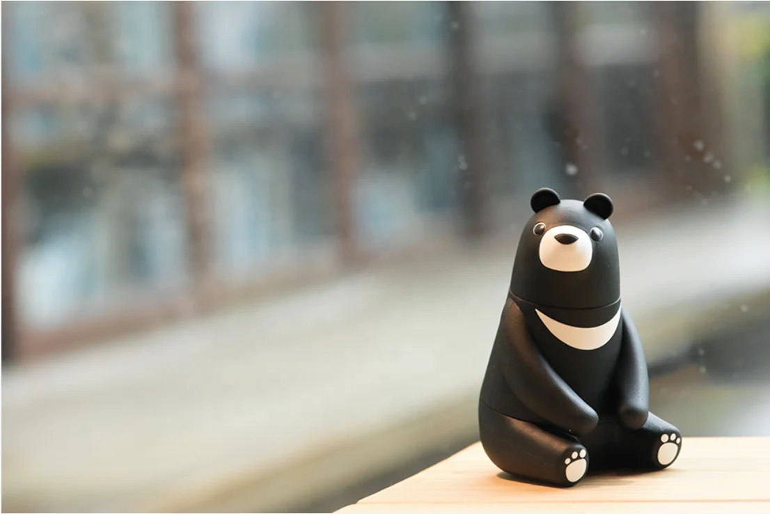 Gift set Black Bear home decor for business corporate gift