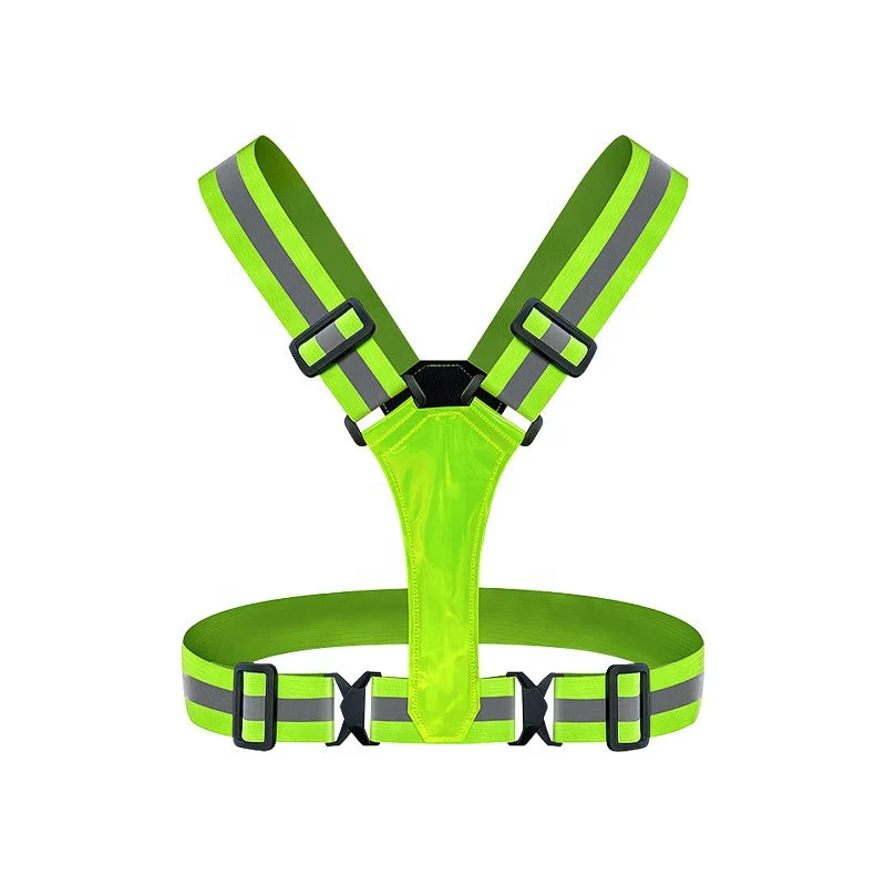 Новый светодиодный регулируемый светоотражающий жилет повышенной видимости для ночных пробежек/прогулок/активного отдыха на природе