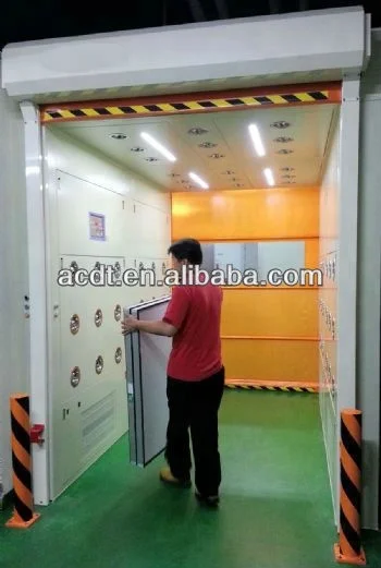 Modular Electronic Interlock Custom Stainless Steel Air Shower