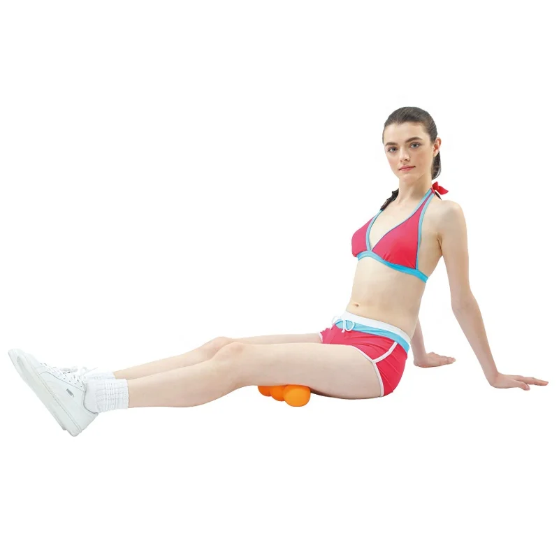 ANCORE Peanut Massage Ball - Triple Peanuts High Density Fascia Ball Foam Roller