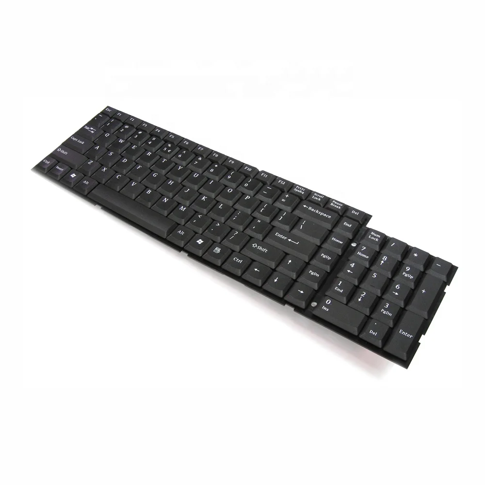 Industrial Desktop Scissor-type Membrane Switch Keyboard with Numeric Keypad