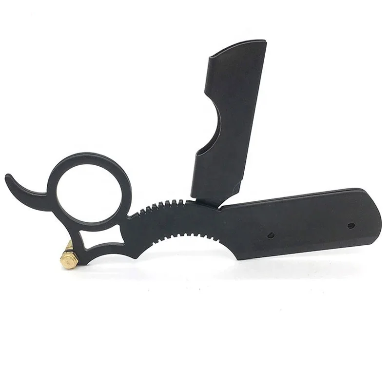 
Barber Straight Edge Finger Insert Handle Shaving Razor Wholesale Good Quality Finger Razors 