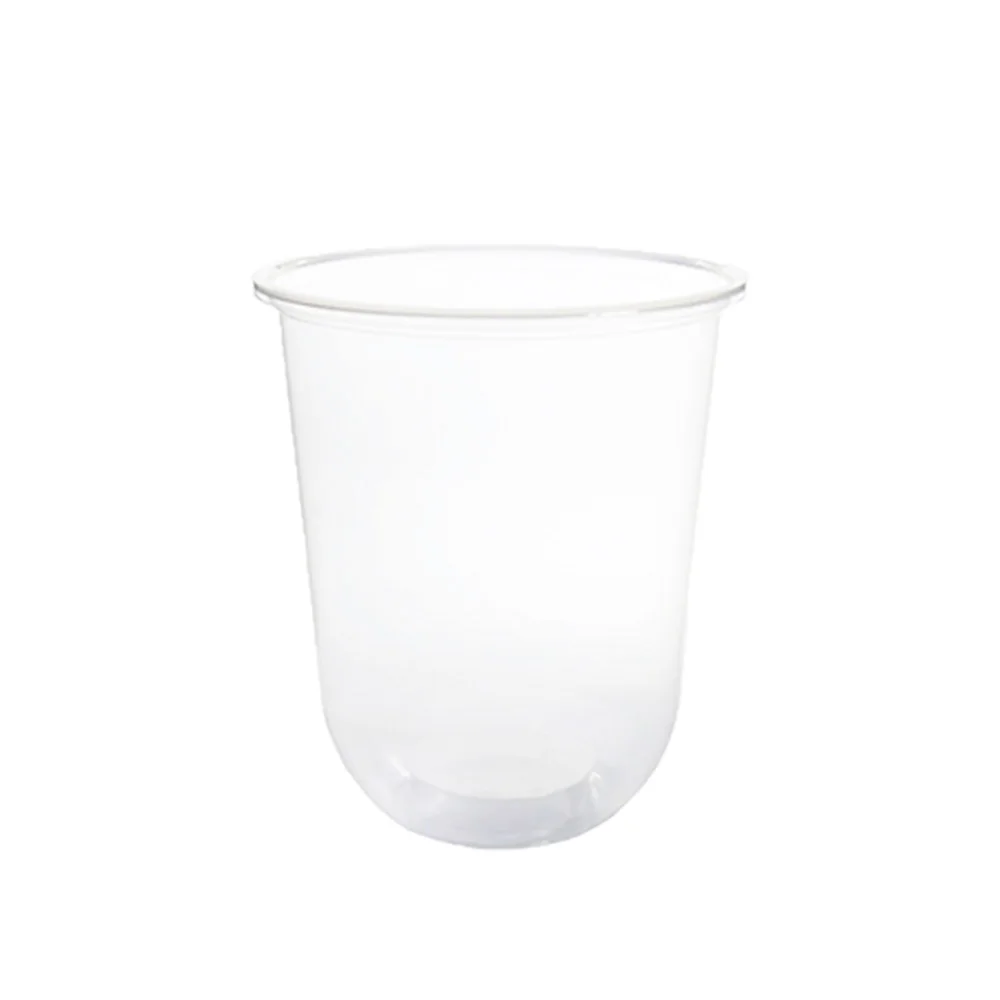 KEIFU - Arc Plastic Cup - 500cc OEM/ODM for Bubble Tea and Drinks