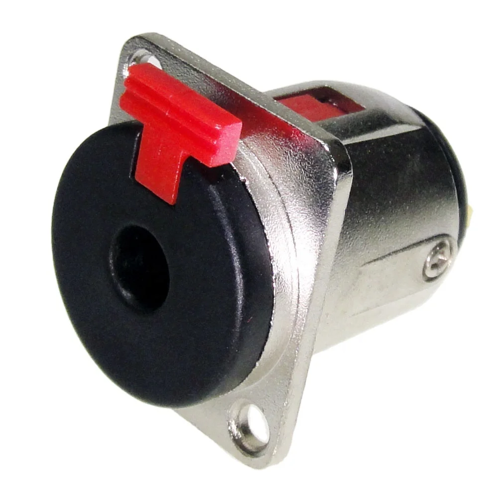 Professional audio phone jack 6.35mm stereo jack socket