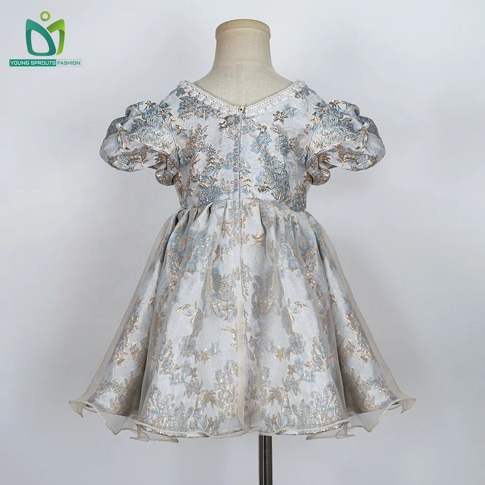 Vestido De Gala Princesa Kids Birthdays Dress Girls Fancy Dance Dresses