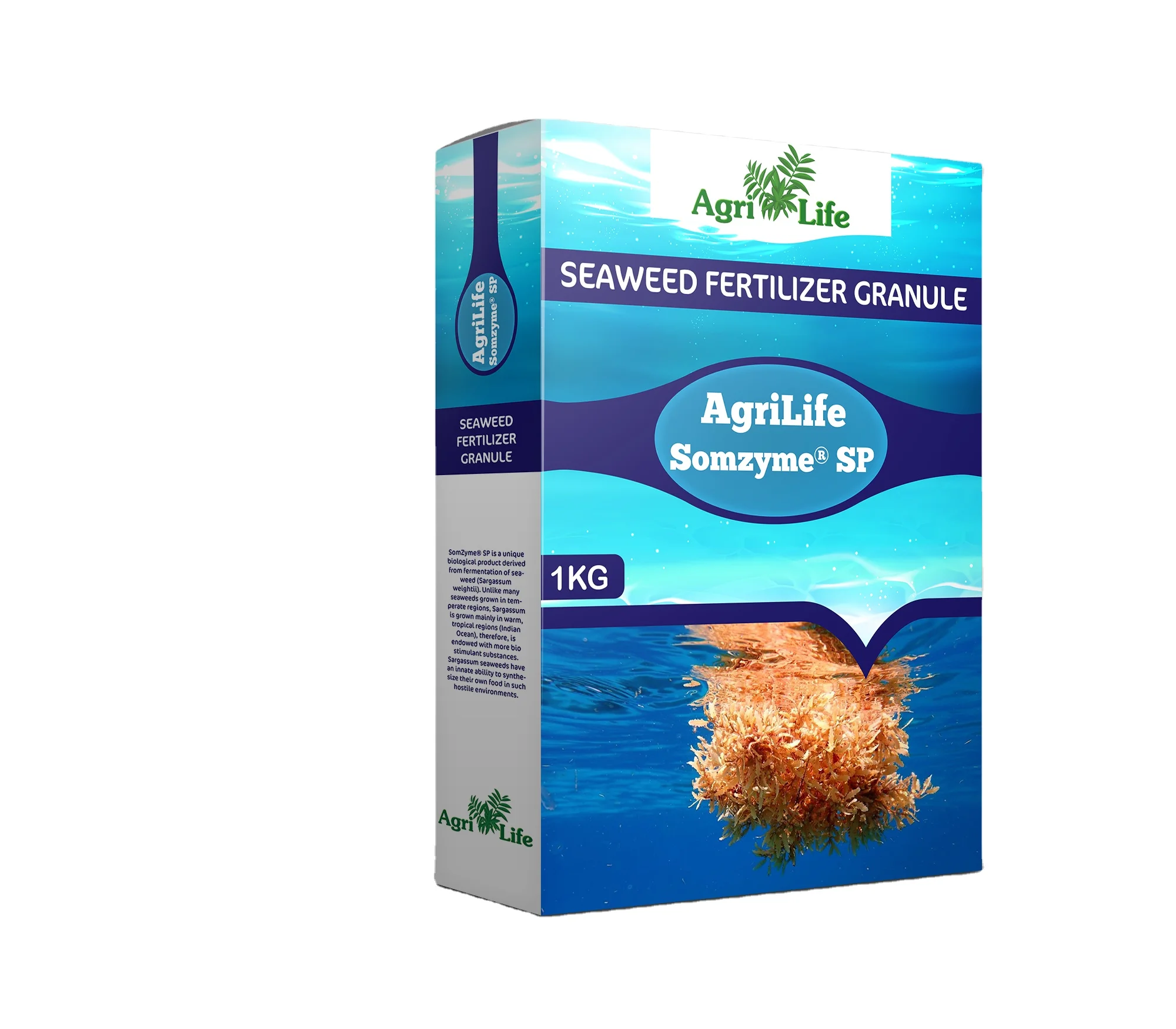 Natural Seaweed Extract Fertilizer Soil Application Fertilizer Strong Roots and Plant Health Seaweed For Organic Agriculture