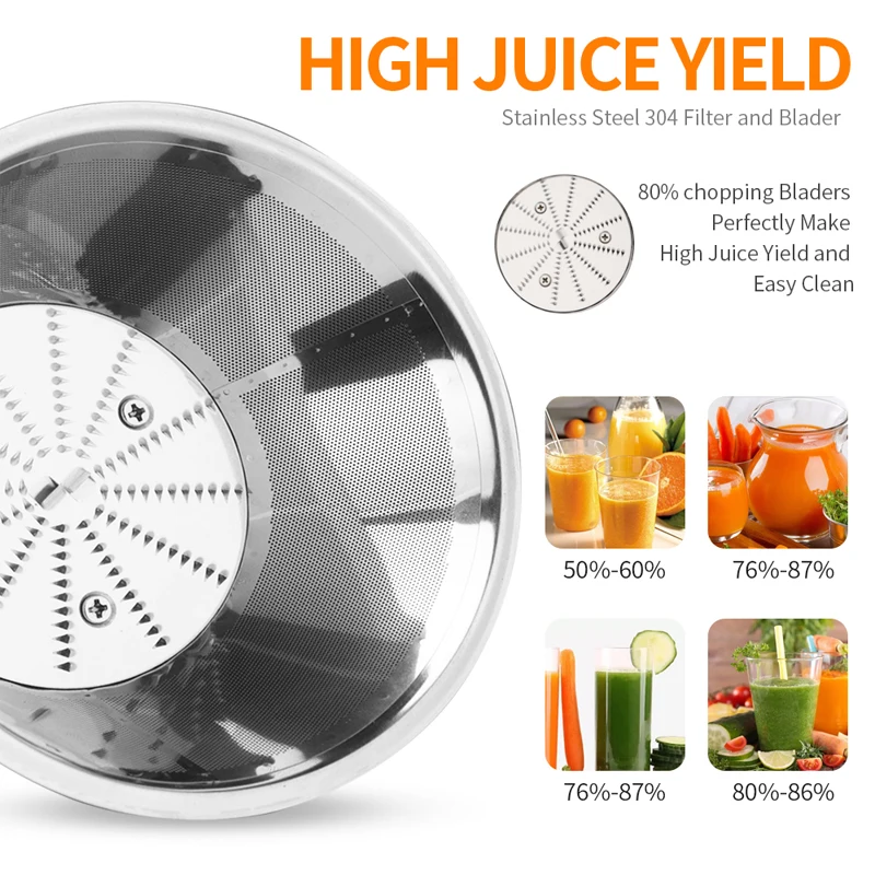 Electric Juice Extractor 150w For Home Use Fruit Squeezer Carrot Juice Extractor Machine Processor Juicers