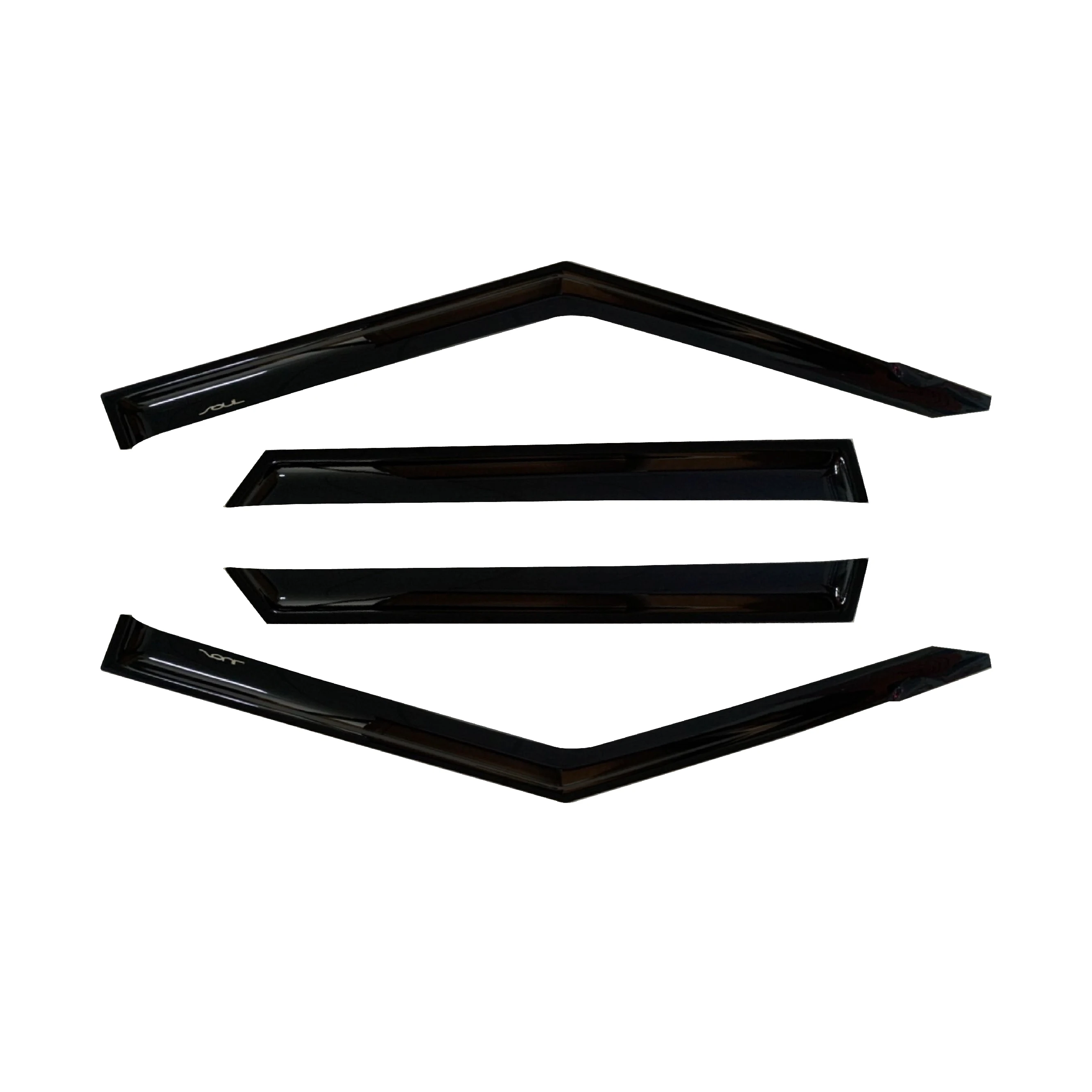 For Kia Soul 2020-on Window Visor Vent Sun Shade Rain Guard Door Visor