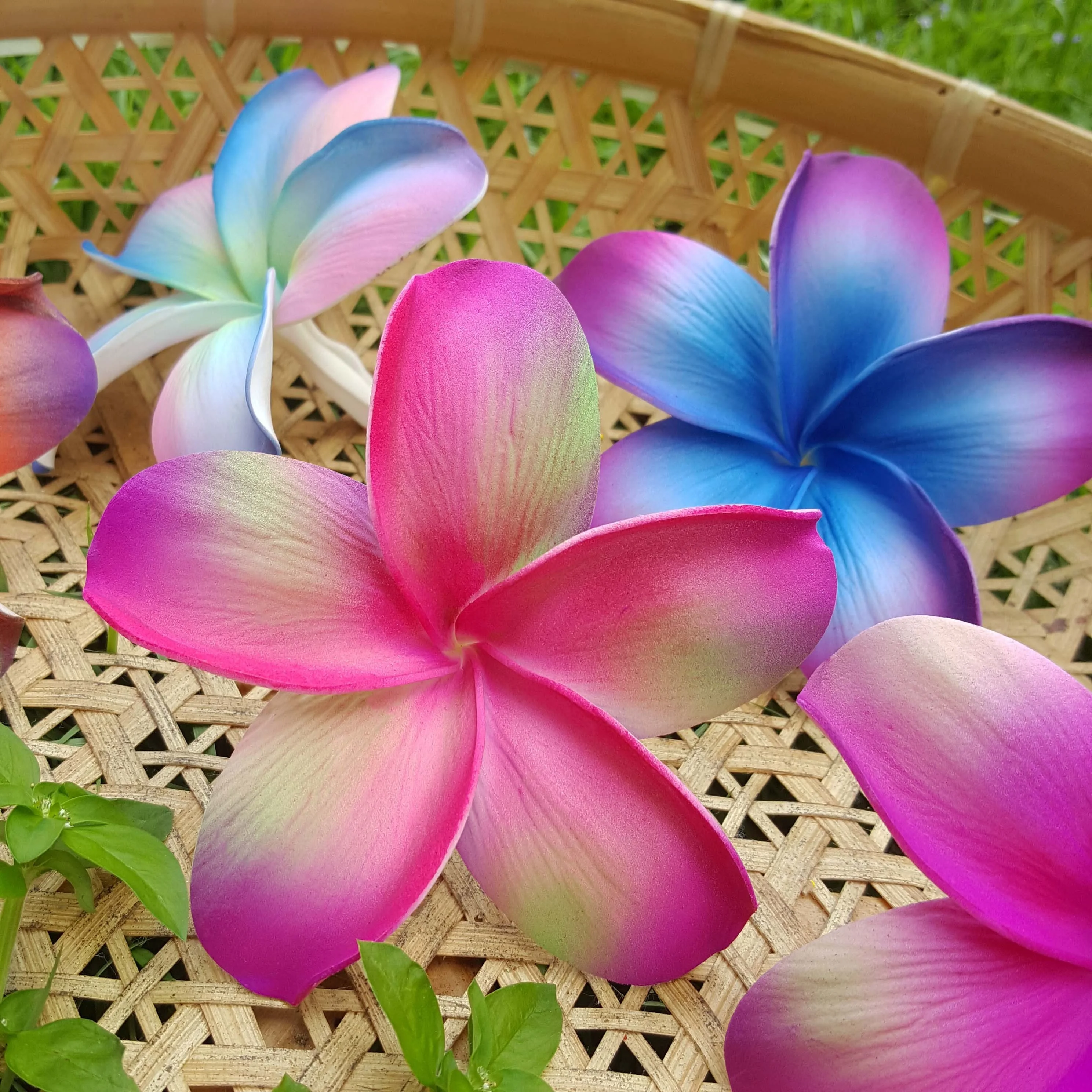 Лидер продаж товар из тайского магазина Plumeria Frangipani пенный цветок с уникальной кисточкой (упаковка 100 штук)