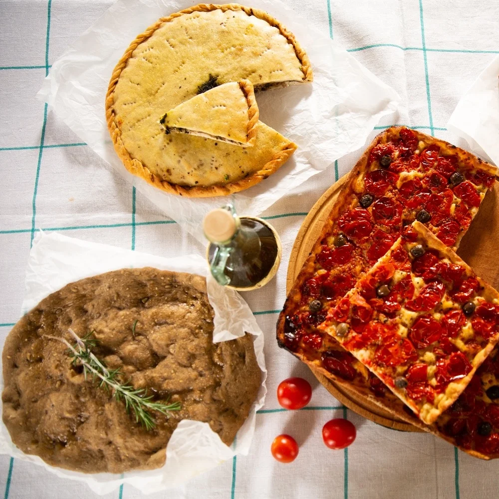 Rustic Pinsa Romana Packed 33*20 cm Readymade Soft Vegan Made in Italy for Restaurants Hotels Street Food and Horeca