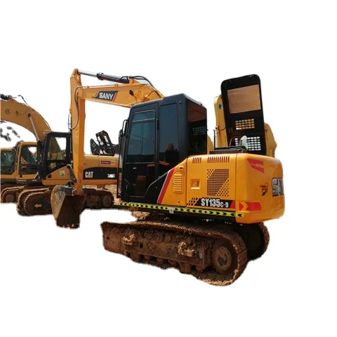 China brand crawler excavator used excavator for sale sany sy135c sy135c-9 sy 135 good condition cheap sell