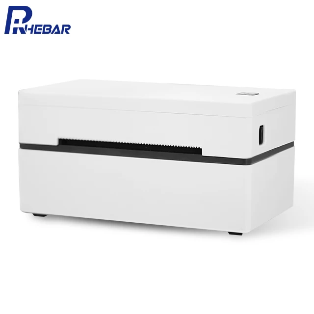 Rebar 110mm USB Address Thermal Printer 4x6 Barcode Printer Shipping Label Printer Barcode Printer Manufacturer