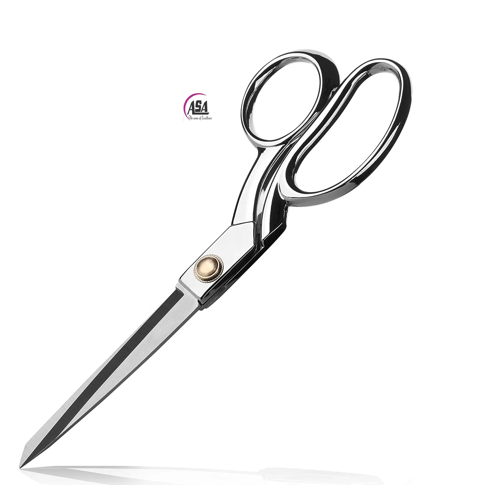 Fabric Scissors Professional 10 inch Heavy Duty Scissors for Leather Sewing shears for Tailoring Industrial Strength High Car