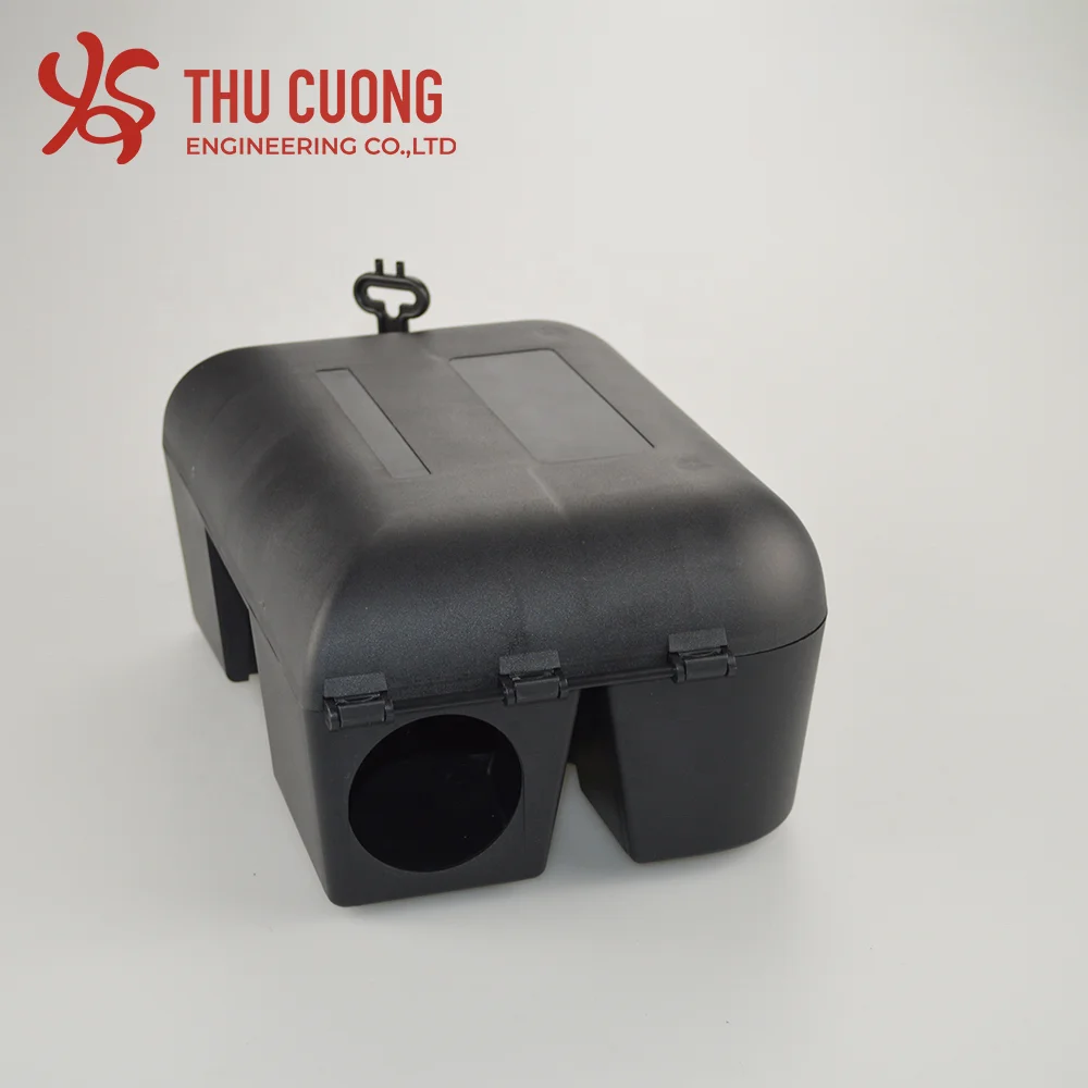 Efficient And Easy Set Mice Snap Trap Pest Control Easy To Place Durable Quality Human Combatting Mice Rat Catch Plastic Box