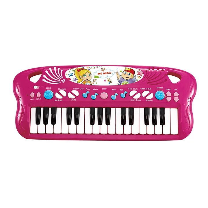 32 Key portable exercising kids electric plastic piano Keyboard