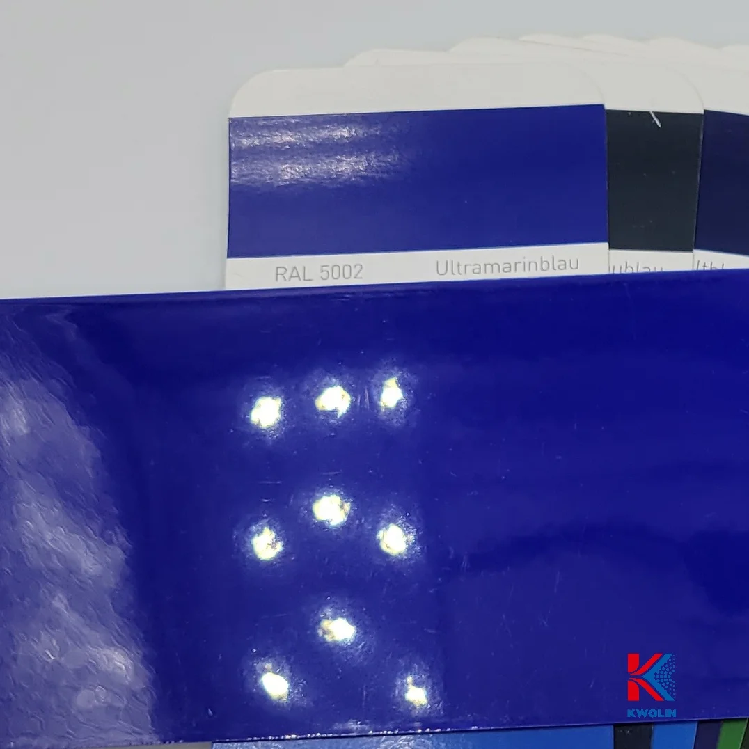 Interior Paint Ultramarine Blue Gloss Powder Coating