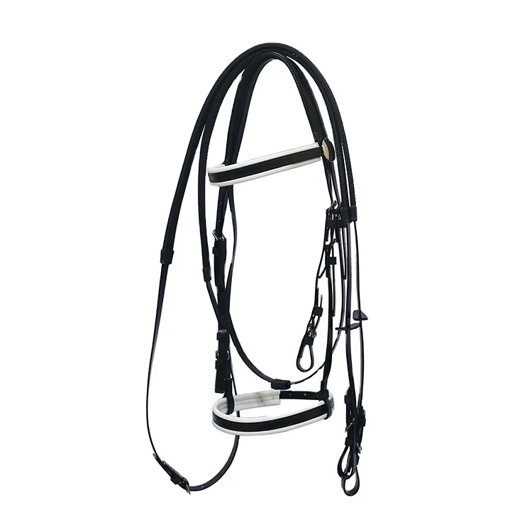 Оптовая продажа товары высокого качества долговечная ПВХ уздечка с ремешком для верховой езды