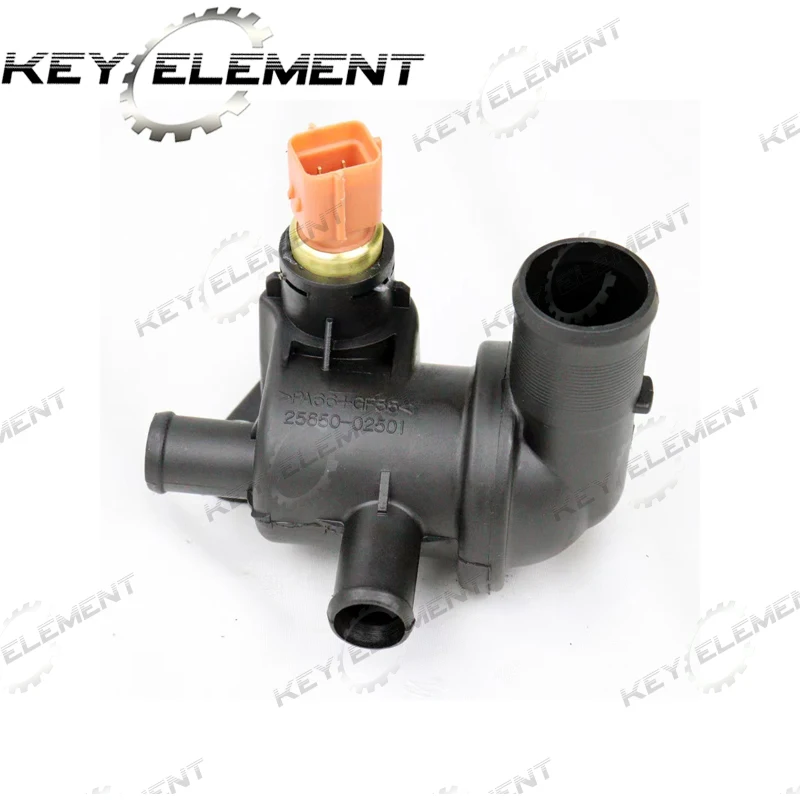 KEY ELEMENT Coolant Thermostat Housing Cover assembly 25650-02501 For Kia Picanto
