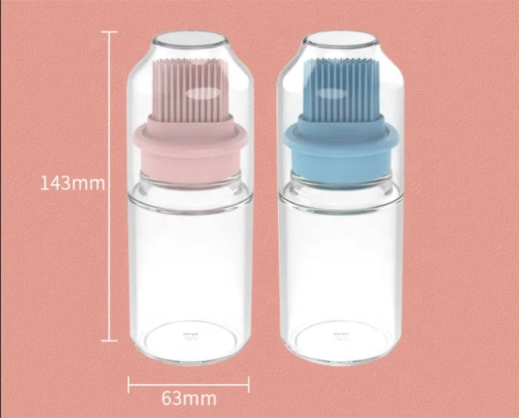 Maisons Kitchen Gadgets BBQ Tools Oil Bottle with Silicone Brush 150ML Oil Dispenser