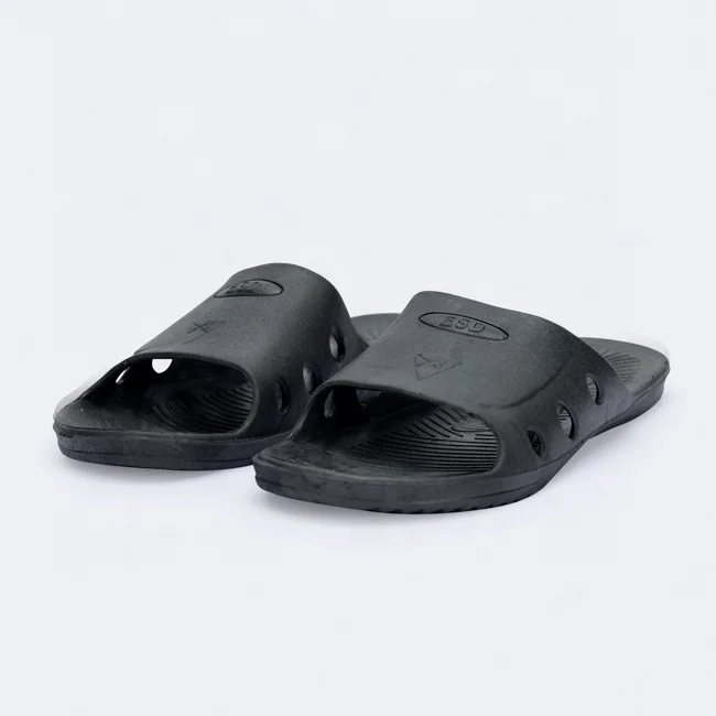 Cheap esd anti-static pu sole slipper, OEM made in Vietnam