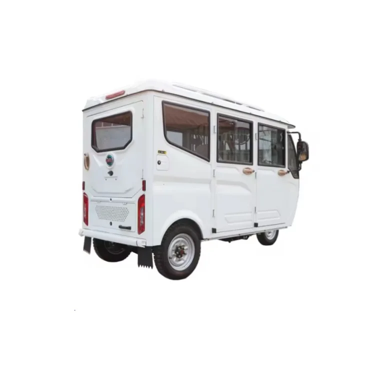 Manufacturer price electric trike Enclosed 5 doors 3 wheel delivery car with low price