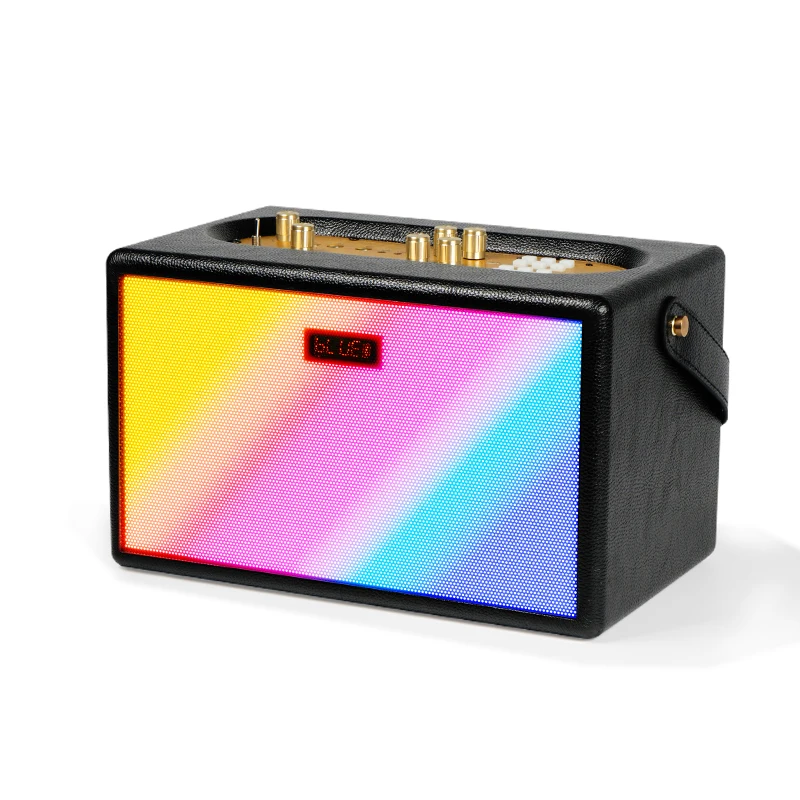 Portable Speaker With Live Streaming Earphone Monitor Wired Wireless Mic Battery Function Bluetooth Speaker