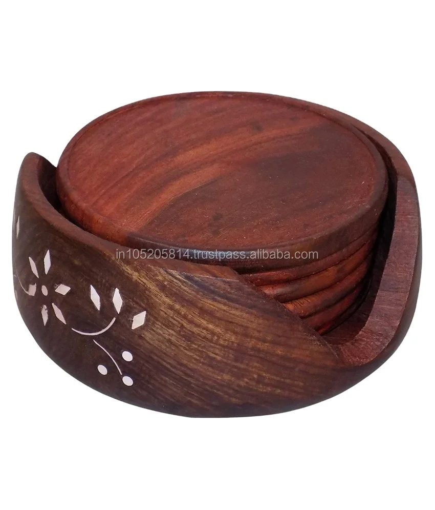 Top Selling Wood Tea Coaster Available In Affordable Price