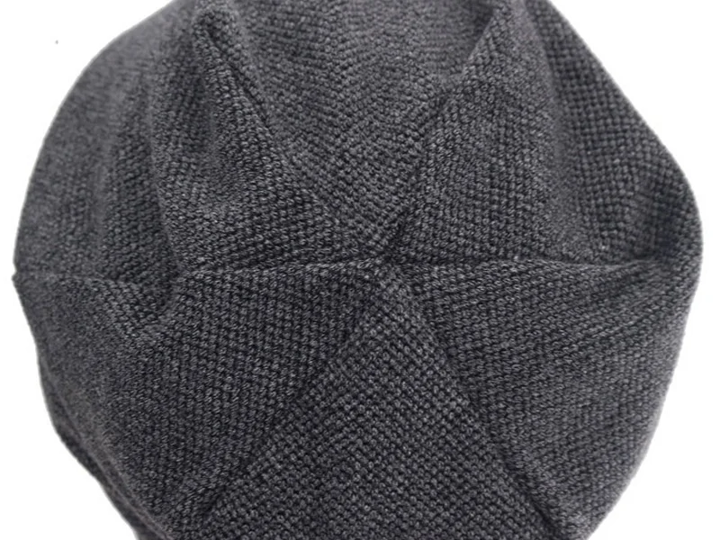 Unisex acrylic knitted winter customized embroidery logo beanie hat embroidered custom beanie