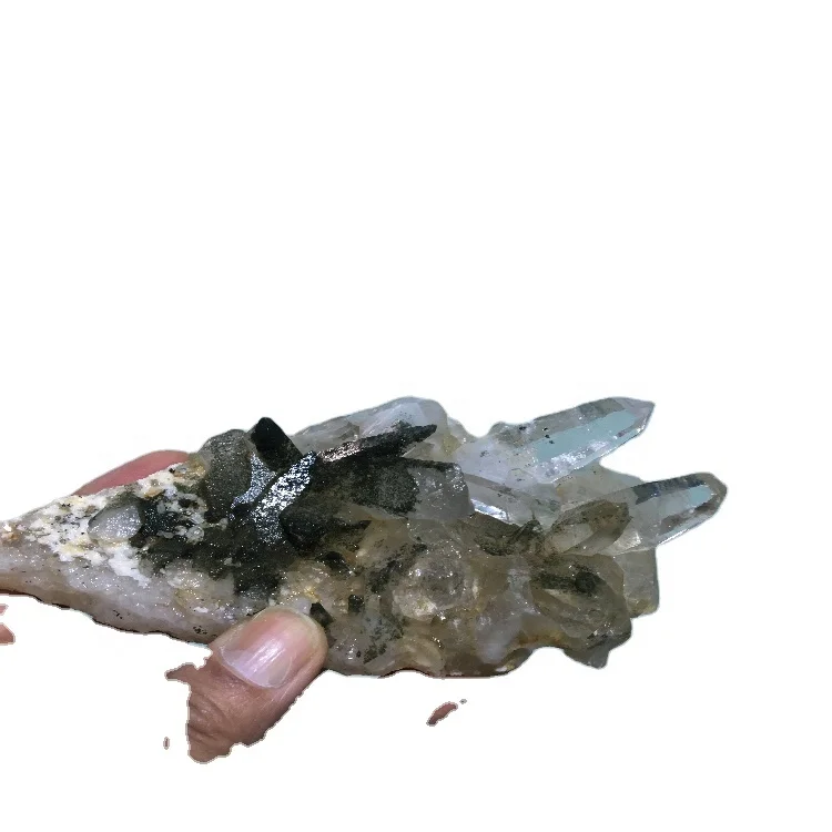 Ganesh himal natural rough chlorite quartz