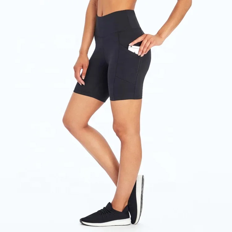 2024 seamless shorts High Quality Women Gym Compression Shorts Fitness Sports Running Bike Pant Gym Women Yoga Shorts