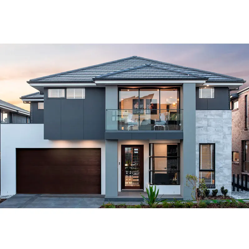 Ultra Contemporary Light Gauge Steel Framing System/ Prefab Homes Factory Direct Prefabricated Villa With Certifications