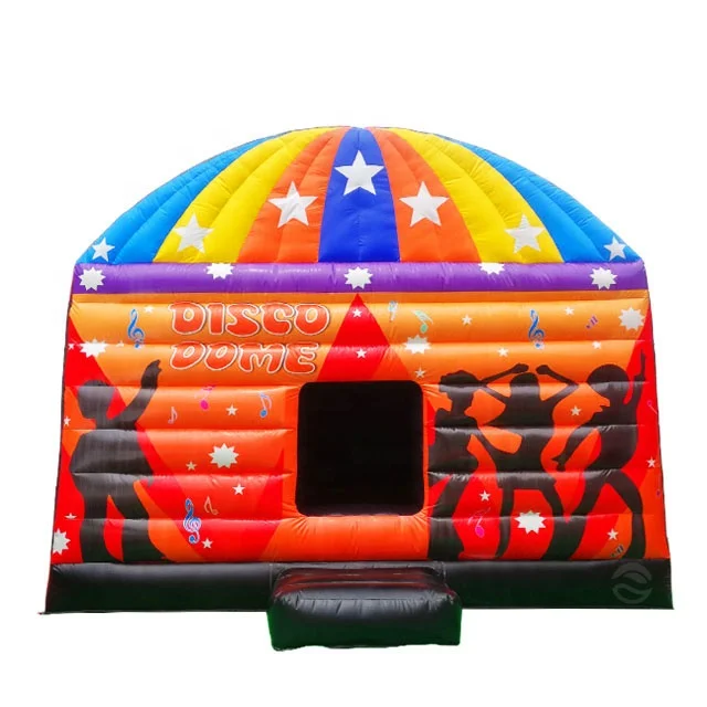 Disco Adult Commercial Bouncy Castles Inflatable Disco Bouncer Jumpers For Kids