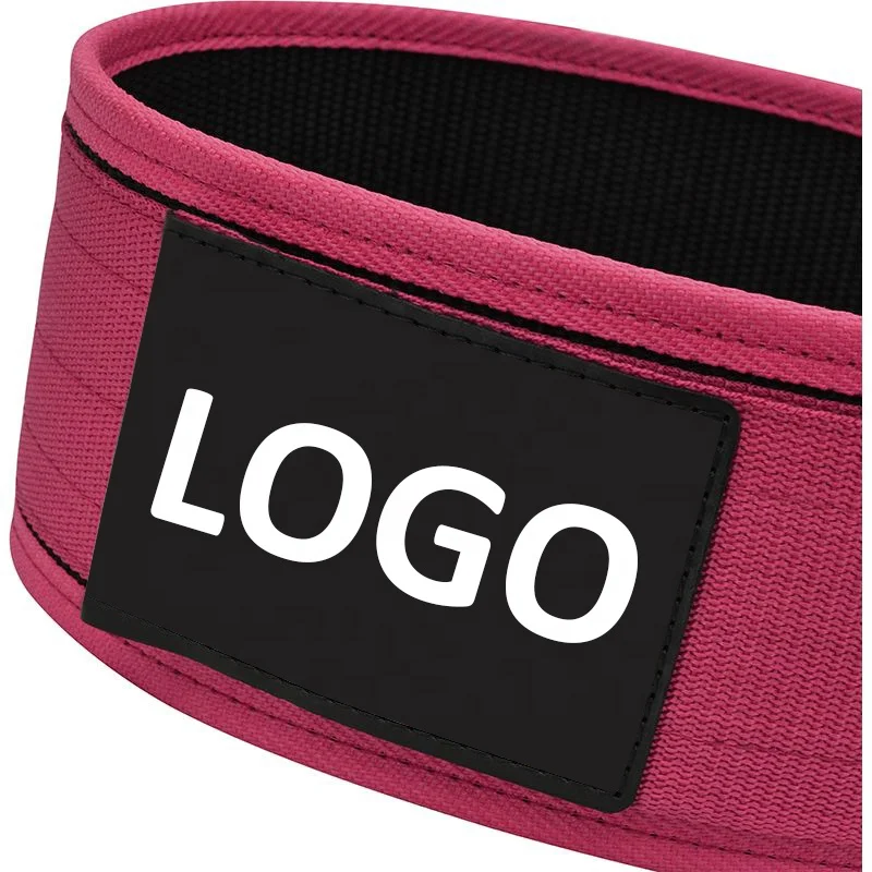 High Quality Leather Waist Support Belt Custom Logo Neoprene Fabric Lumbar Weight Lifting Sports Fitness Squat Belts