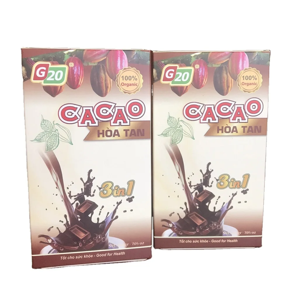 
Natural Nutritional Beverages Cocoa Powder 3 in 1 With Shelf Life 24 Months From Vietnam 