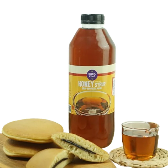 Premium grade product with luxury quality Honey Sugar Syrup for additional bubble tea drink