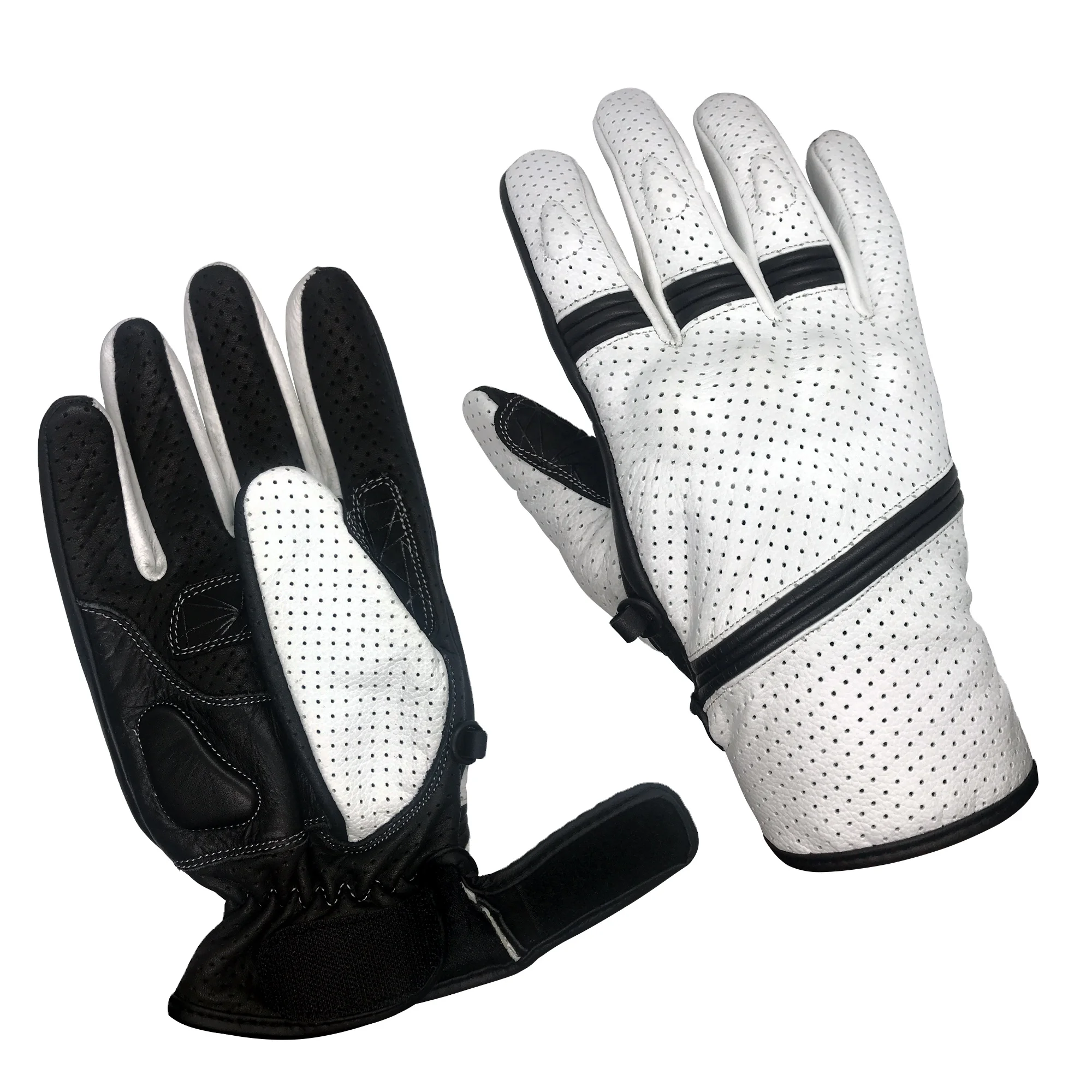 Custom Best Selling High Quality Winter Men Deerskin Leather Gloves Soft Fashion Velvet Black