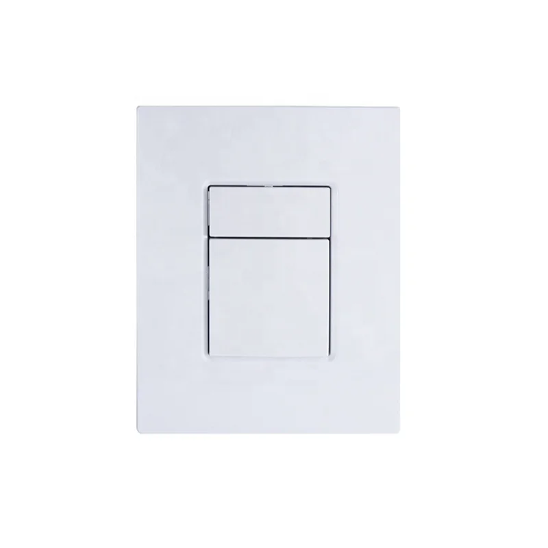 Wall Mounted Concealed Cistern Flush Button Pneumatic Dual Push Panel fit with Skate Cosmopolitan Plate Grohe Flush Plate