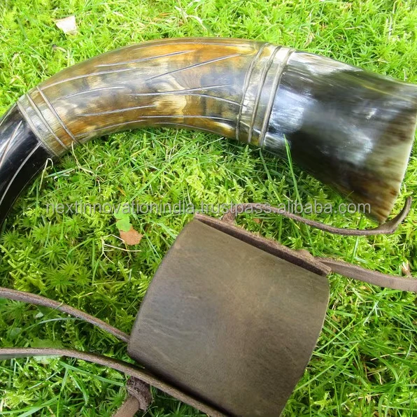 Supply Handmade Luxury Design Buffalo drinking horn for Home and Hotel use Available stock in our company