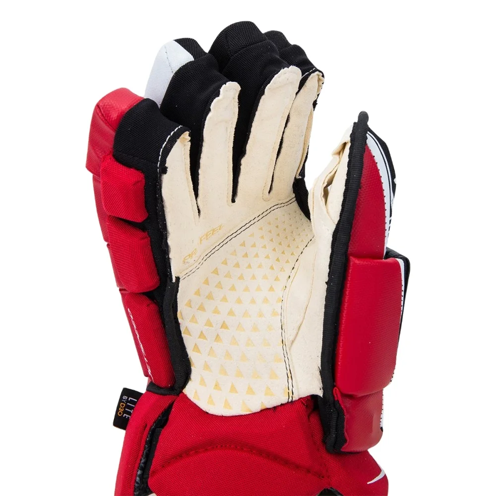 Fashion style custom hockey gloves China for finger protection