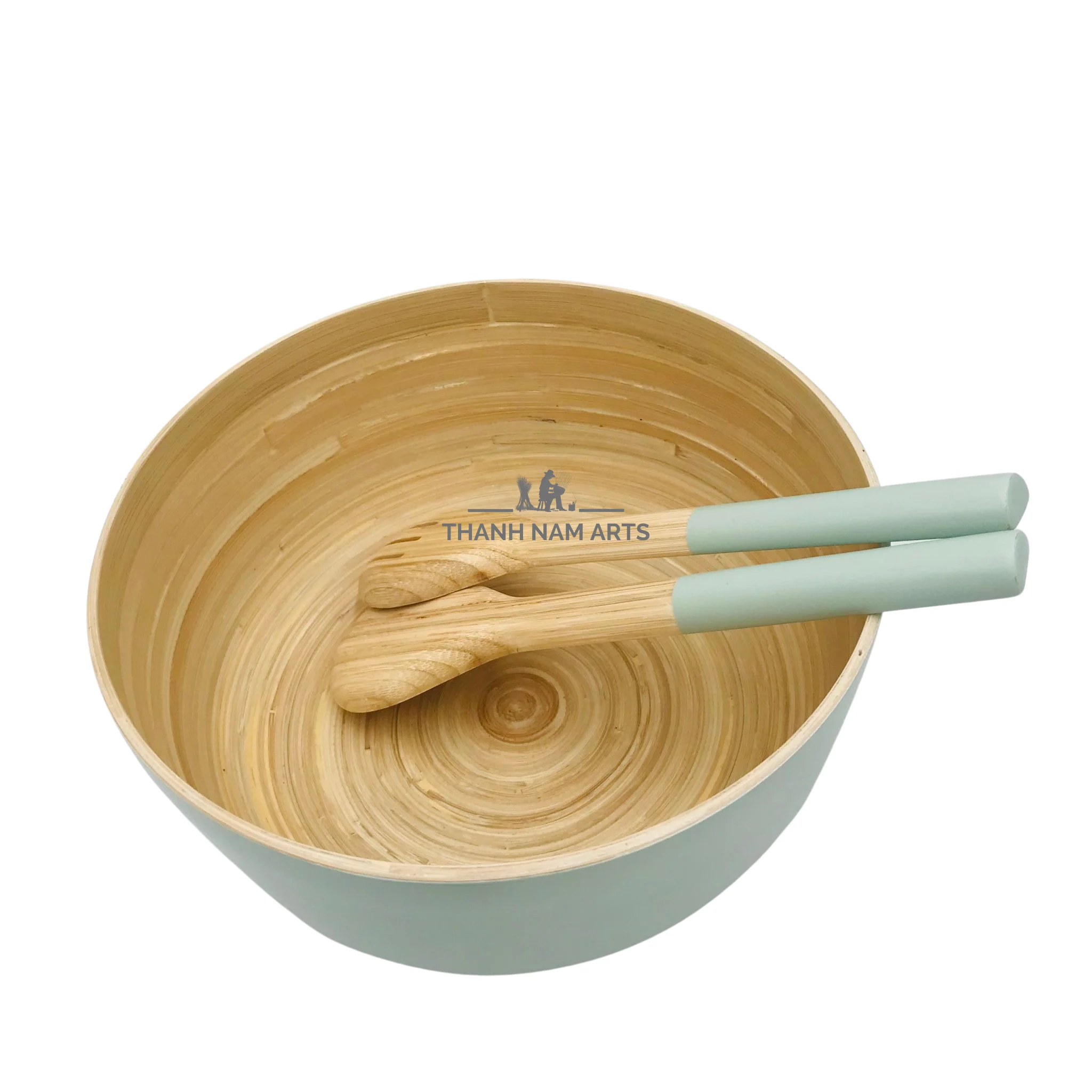Fruit bamboo bowl ecofriendly made in Viet Nam for food bamboo salad bowl set