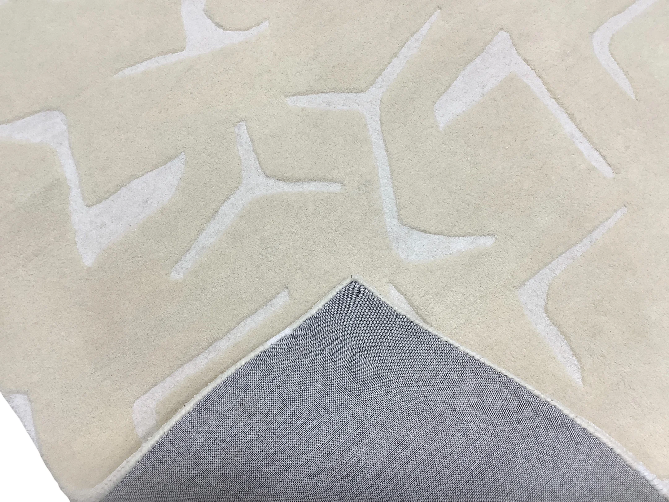 Luxury Hand Tufted Rug for Living Room I Woollen Fluffy Soft & Cozy Rug for Bedroom I Antislip Feature Rug