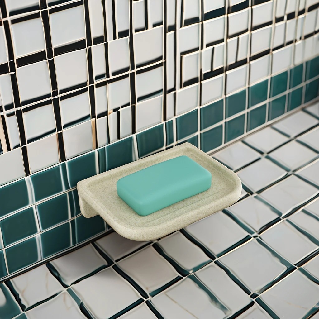 Premium Soap Dish Wall Mount Ceramic Feel Unbreakable Rust and Stain Resistant All Weather Soap Dish