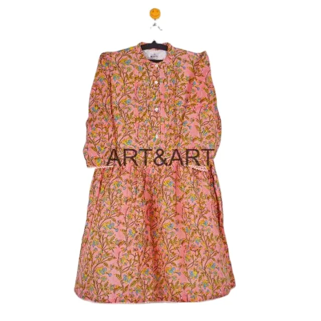 Wholesale Summer Flower Luxury Baby Girl Clothes Kids Hand Smocked Children Clothing Smock Dress For Girls Dresses