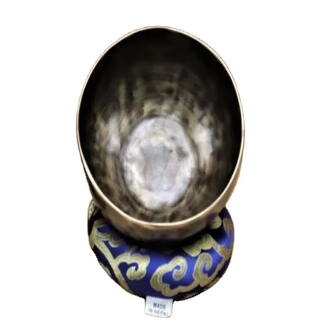 4 Inch Antique Tiger Singing Bowl Deep Resonating Himalayan Bowl Made of Brass